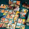 Retro Theme Sticker Book - American Life Series, Small Size for Journaling and Collage