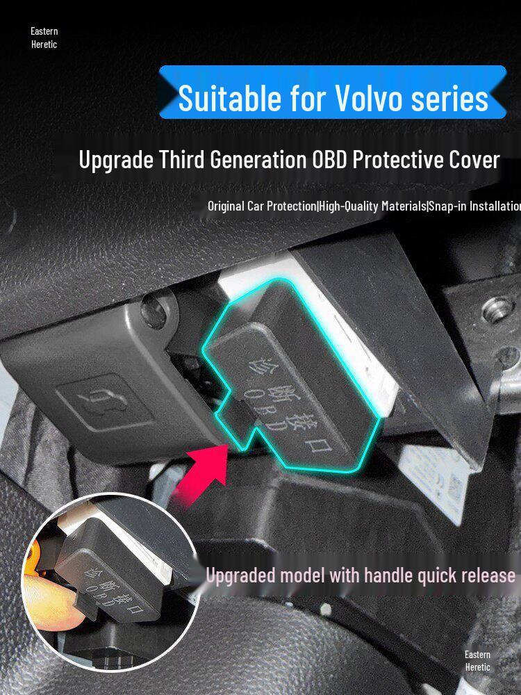 Volvo S60/V60/S90/EX30/XC40/XC60 OBD Interface Dustproof Cover