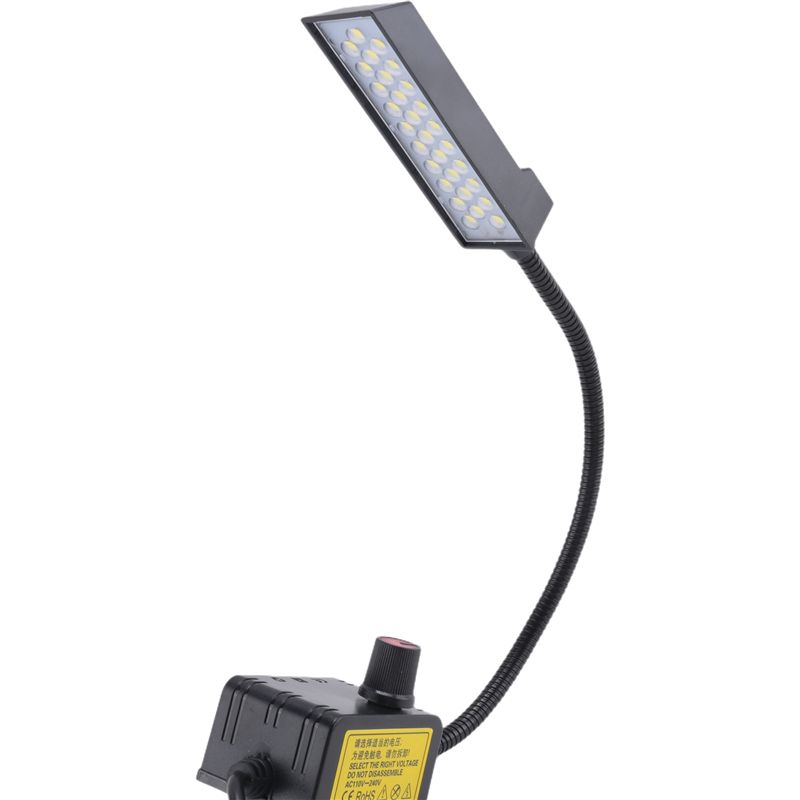 A60Z2X Dimmbares 30-LED Nähmaschinenlicht Nähbeleuchtung Für Werkbank Drehbank Ständerbohrmaschine Flexible Arbeitsleuchte US-Steckermai