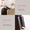 Cordless Auto Curler Fast Heating Ceramic Iron with Adjustable Temperature & LCD Display Rechargeable Hair Curling Wand Hair Styler for Travel