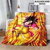 Fashion Art Print Comics D-Dragons B-Balls Blanket Bedroom Sofa Bed Sheet Outdoor Car Travel Hotel Portable Plush Cover Blanket