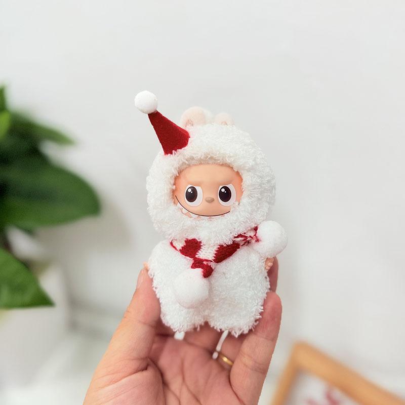 4th Generation Mini Clothes Snowman Christmas Suit with Small Nose and Heart Code Baby Clothes Are Cute.