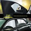 Car Window Sunshade Curtains with Strong Magnetic Hold - Heat Insulation, Sun Protection, Privacy for Children