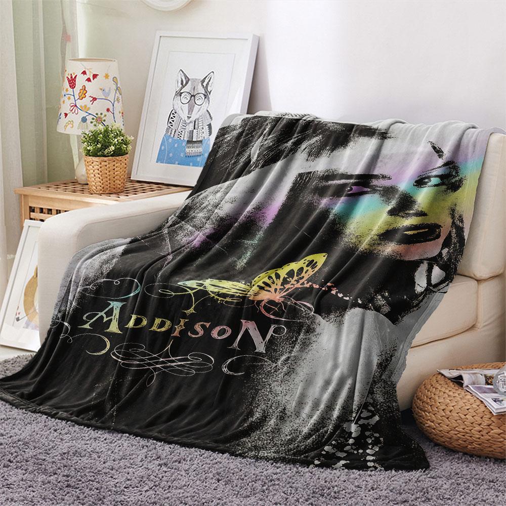 Addison Rae Blanket, High quality Comfortable for All Seasons, Home Decor, Warmth and Comfort