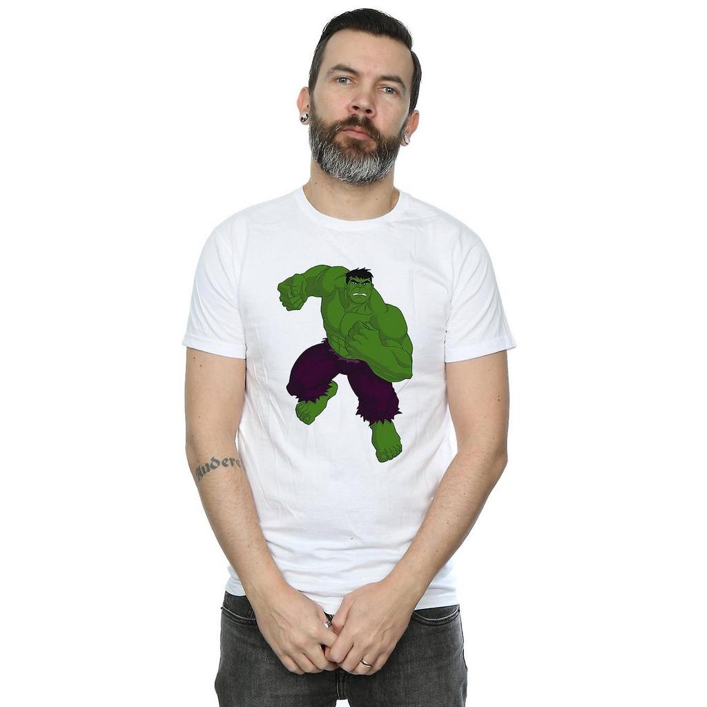 Hulk Mens Simple Cotton T-Shirt
