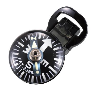 CAPTAIN STAG Clip Compass Black