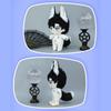 Cat Wolf Ears 20cm Plush Doll Headwear Ear Headwear Headwear for Cotton Doll  Girl Gift