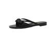 Flat-bottomed French Fairy Wind Small Cool Slippers Women's Shoes Wear 2025 New Summer Bow Beach Sandals