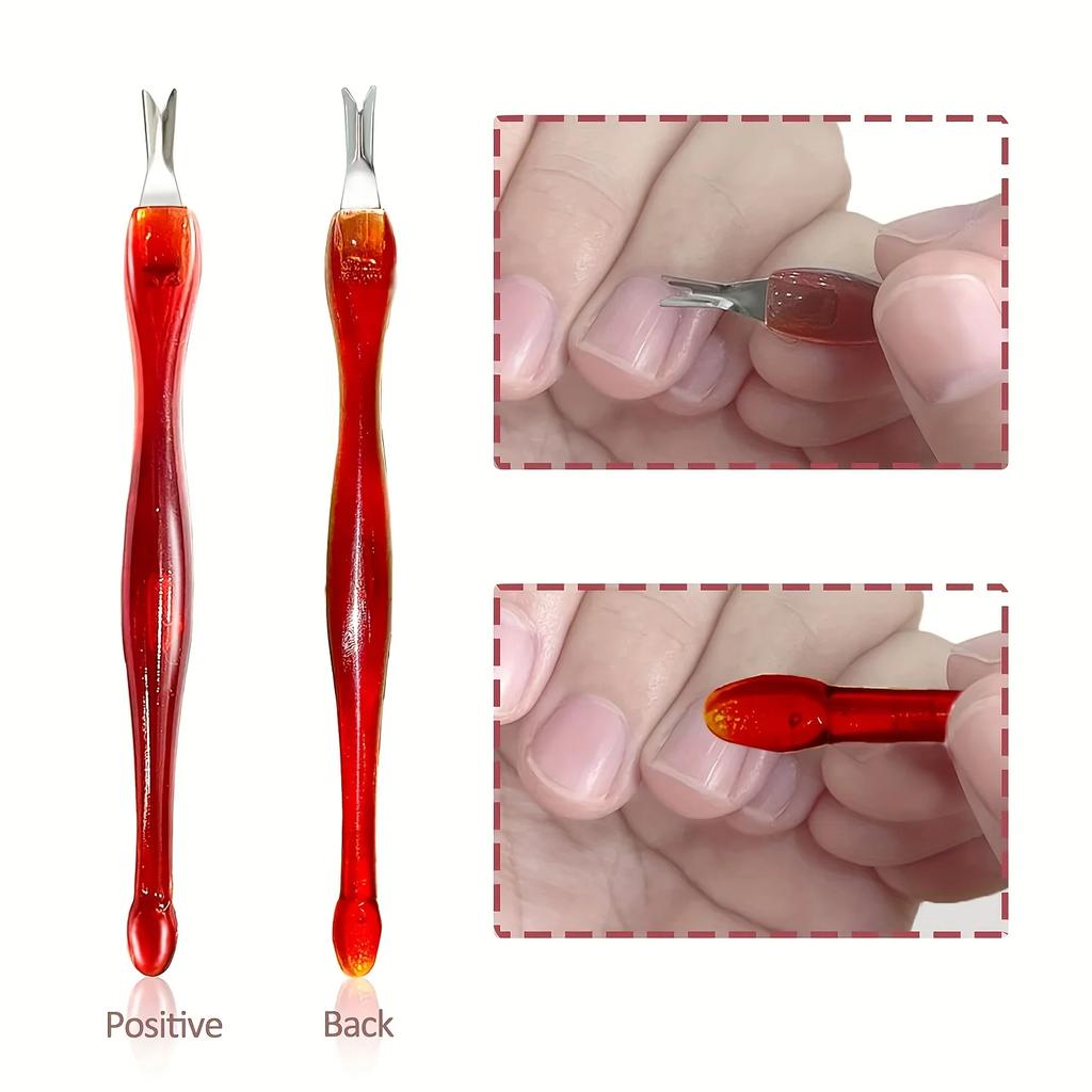 Xiaomi 5pcs Cuticle Knife Trimmer Cuticle Fork Trimmer Nail Cuticle Remover Trimmer Pusher Dead Skin with Double Head V-Shaped Fork
