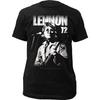 John Lennon Lennon 72 Męska Koszulka Muzyka Klasyczna Koncert Zespół Rockowy Koszulka Nowa Czarna