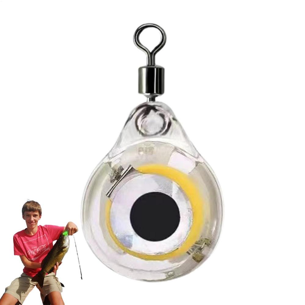 LED Fishing Lures Glow In Dark Fishing Beads Stopper Underwater Flasher Lights Glow In Dark Mini Underwater Flasher Lights