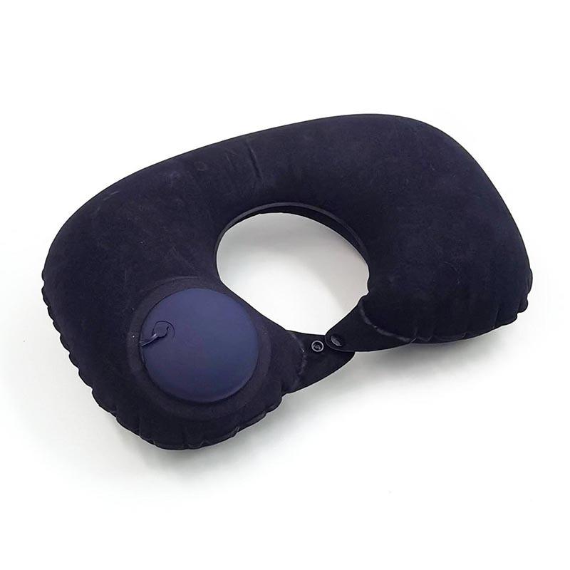 Inflatable Pillow Travel Portable Neck Pillow Press Inflatable Neck Pillow U-Shaped Pillow, Travel Neck Pillow Nap Pillow Airplane Pillow