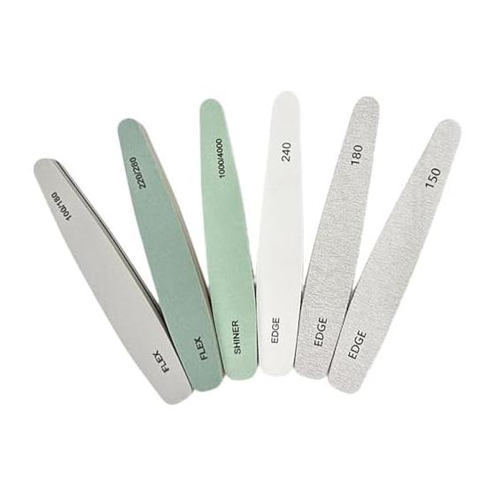 Nail file, emery board, nail file, nail polishing, nail file, nail care, nail file, polishing tool, EVA sponge file, grid/double-sided specification,