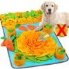 Large Snuffle Mat Dogs Slow Feeder Puzzle Toy Pet Enrichment 50x80cm Plush Interactive Feeding Pad