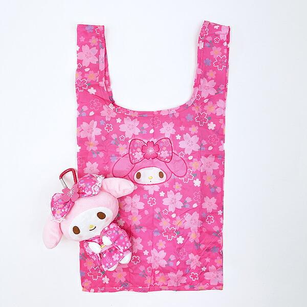 Sanrio My Melody Plush Eco Bag Sakura Kimono Sanrio