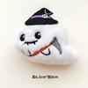 4Pcsset Halloween Fun Dolls Diy Hair Clip Accessories Plush Stuffed Keychain Mini Doll Cute Kawaii Send Friends Gift Toy Kids