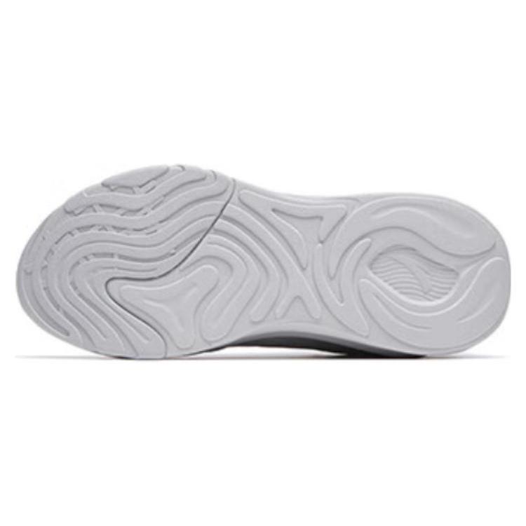 Anta Chao Bai Cushioning Slip Resistant Abrasion Resistant Low Top Sports Casual Shoes White Gray 112318840-2