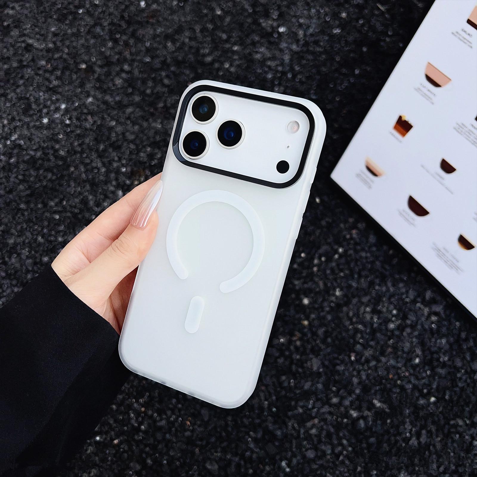 

Ultra-thin Magnetic Anti-drop Case for Apple iPhone 16 Pro Max, Matte Finish, Fits 15 and Newer Models iPhone 15