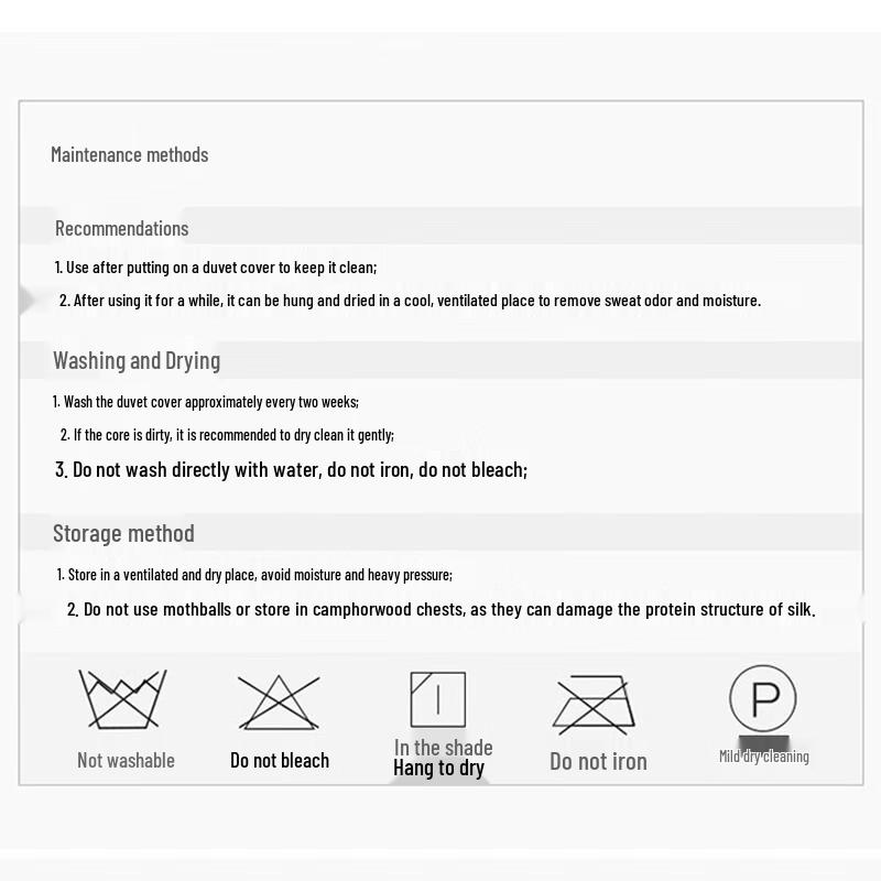 FUANNA Summer Tussah Silk Quilt