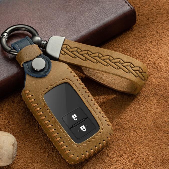 Soft Car Key Case for Toyota Aqua RAV4 Land Cruiser Camry Prado Corolla Prius Cover Keyless Remote Fob 2 3 Buttons 2013 2014
