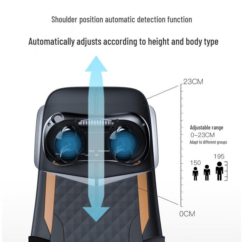 CLORIS Smart Dual-Core Full Body Massage Cushion