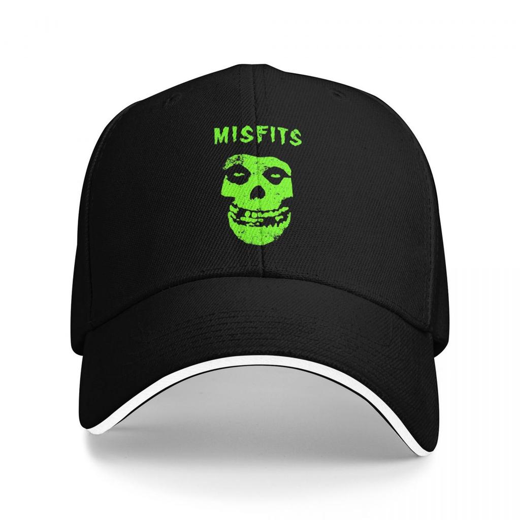 Unisex Baseball Hats Misfits Rock Band Skull Horror Outdoor Streetwear Summer Sports Baseball Caps Hip Hop Cap Casquette Hats