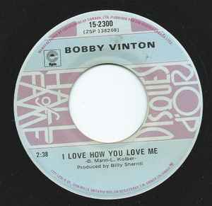 

7inch Record BOBBY VINTON - I Love How You Love Me / To Know Yo 152300 Epic Canada Rock Used