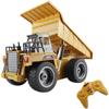 1/18 Huina 1540 Rc Dump Truck Remote Control Excavator Toys Alloy RC Model Toy Engineering Vehicle