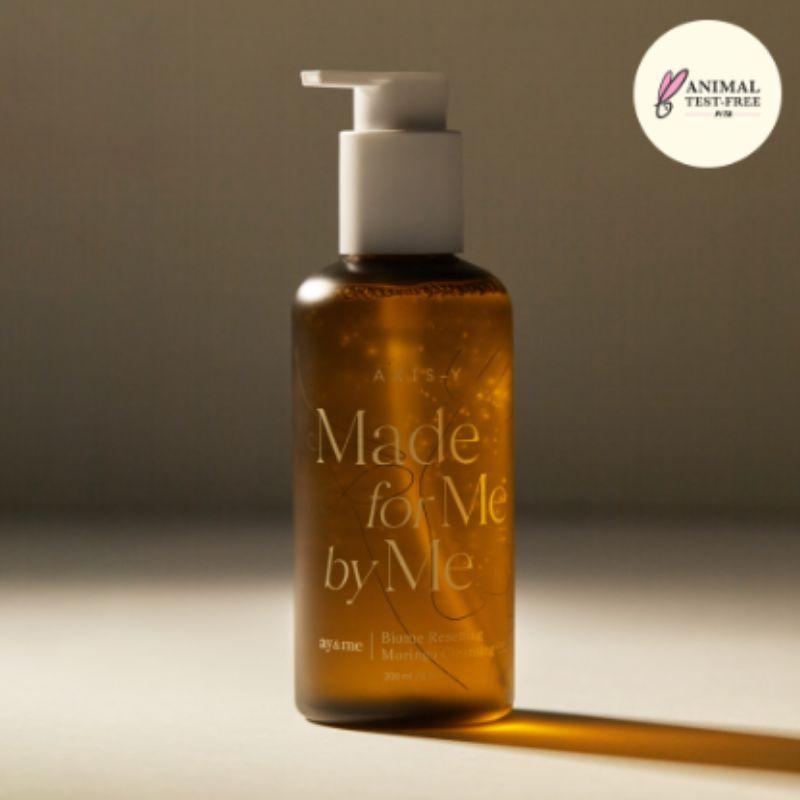 AXIS-Y Biome Resetting Moringa Cleansing Oil 200ml – Deep Pore Makeup Remover for Clean & Hydrated Skin