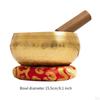 Tibetan Hand Hammered Singing Bowl Set Copper for Meditation Enthusiasts Musical Instrument