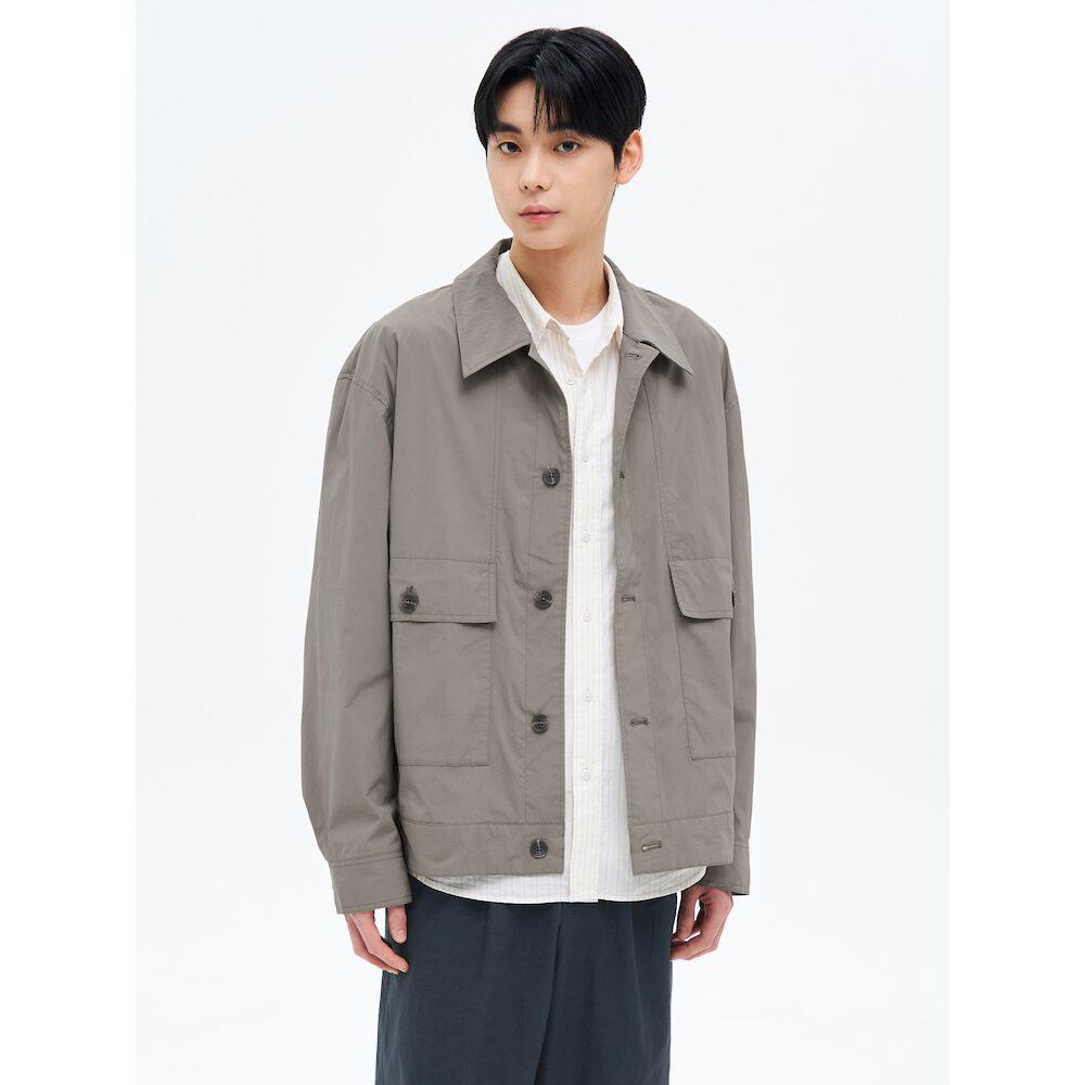 8seconds Nylon Blouson Jacket Beige