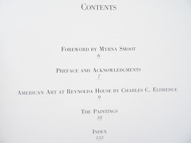 [USED] Reynolda House Museum of American Art Collection: Photo Books, Art Books