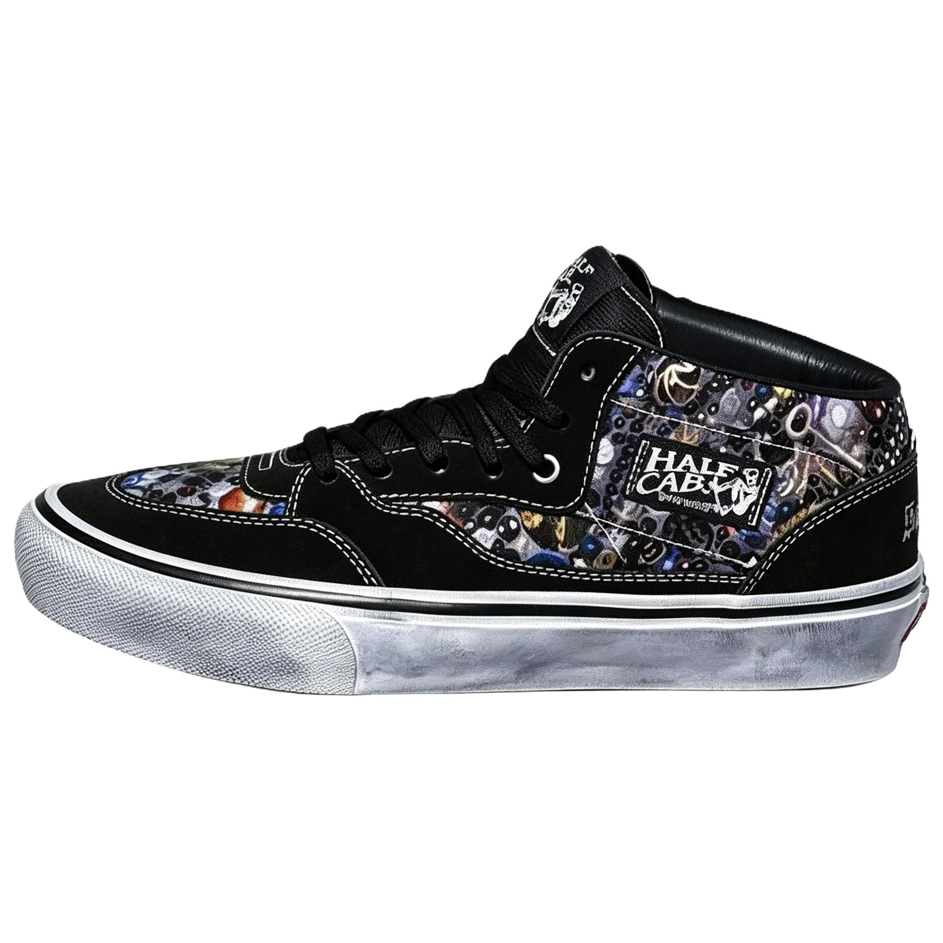 Кроссовки Supreme x Mike Kelley x Vans Half Cab Черные Унисекс VN00112HBLU 42