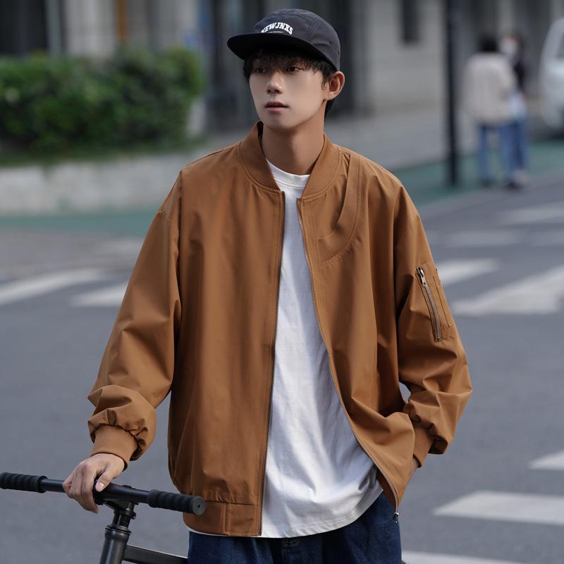 

Куртка-бомбер Куртка Мужская и Женская Парная Весенне-осенняя Хлопковая Куртка Американская Рабочая Одежда Зимняя Зарядная Куртка 3XL