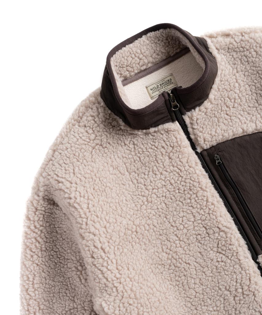 Wild Bricks W24 Fleece Jacket (Oatmeal)