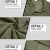 New Spring Autumn Men's Corduroy Shirt Europe Vintage Style Casual Versatile Long Sleeve Workwear Jacket for Men