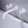 TLXT Deck-Mounted Hot & Cold Basin Faucet