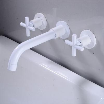 TLXT Deck-Mounted Hot & Cold Basin Faucet