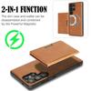 High-end Business Magnetic Cover For Samsung S26 Ultra S25 Edge S24 FE S23 Plus Kickstand Cards Bag Slots ShockProof Phone Case