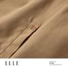 ELLE Women's Khaki Lapel Workwear Jacket