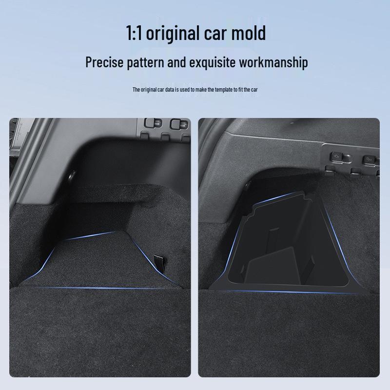 Tesla Model Y3 Górny Schowek Bagażnika z Bocznymi Przegródkami