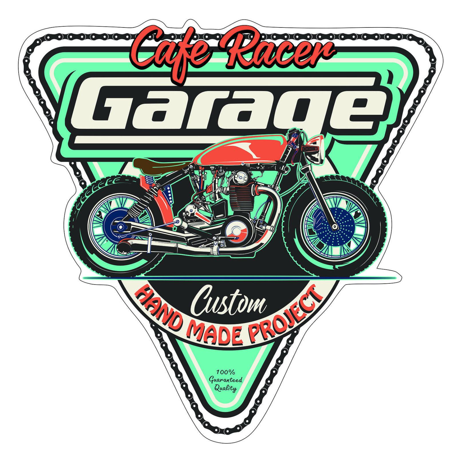 

Автомобильная наклейка Cafe Racer, виниловые наклейки на заказ, наклейка на мотоцикл, украшения, аксессуары, водостойкая солнцезащитная крышка, царапины 15cm
