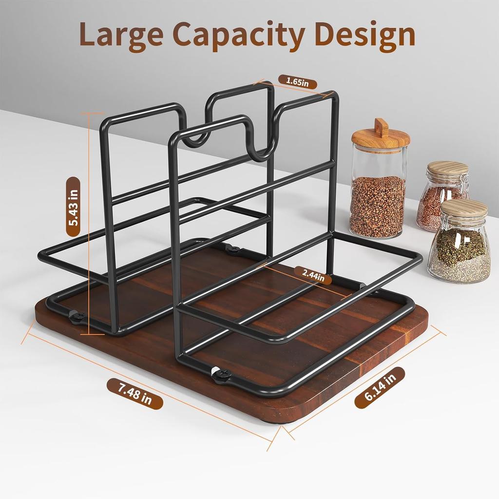 Napkin Holder for Table, 2 IN 1 Napkin Holders That Can Hold Salt Jar and Pepper Jar, Napkin Dispenser, Modern Dining Table Decor, Metal Racks and