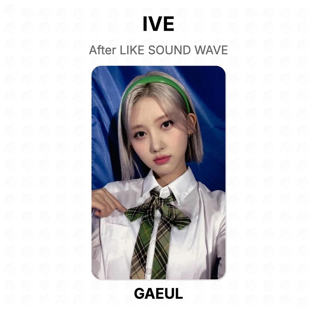 IVE After LIKE SOUND WAVE Official Photocard