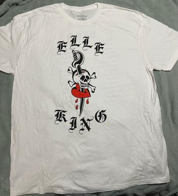 Elle King Tour Concert Graphic T-Shirt With Skull And Dagger, XXL