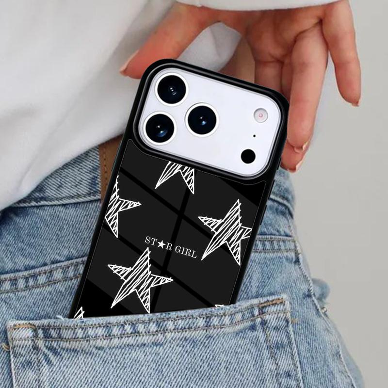Stars Phone Case for iPhone 17ProMax 12 13 14 15 16e 17 Pro Max Plus Air Cover