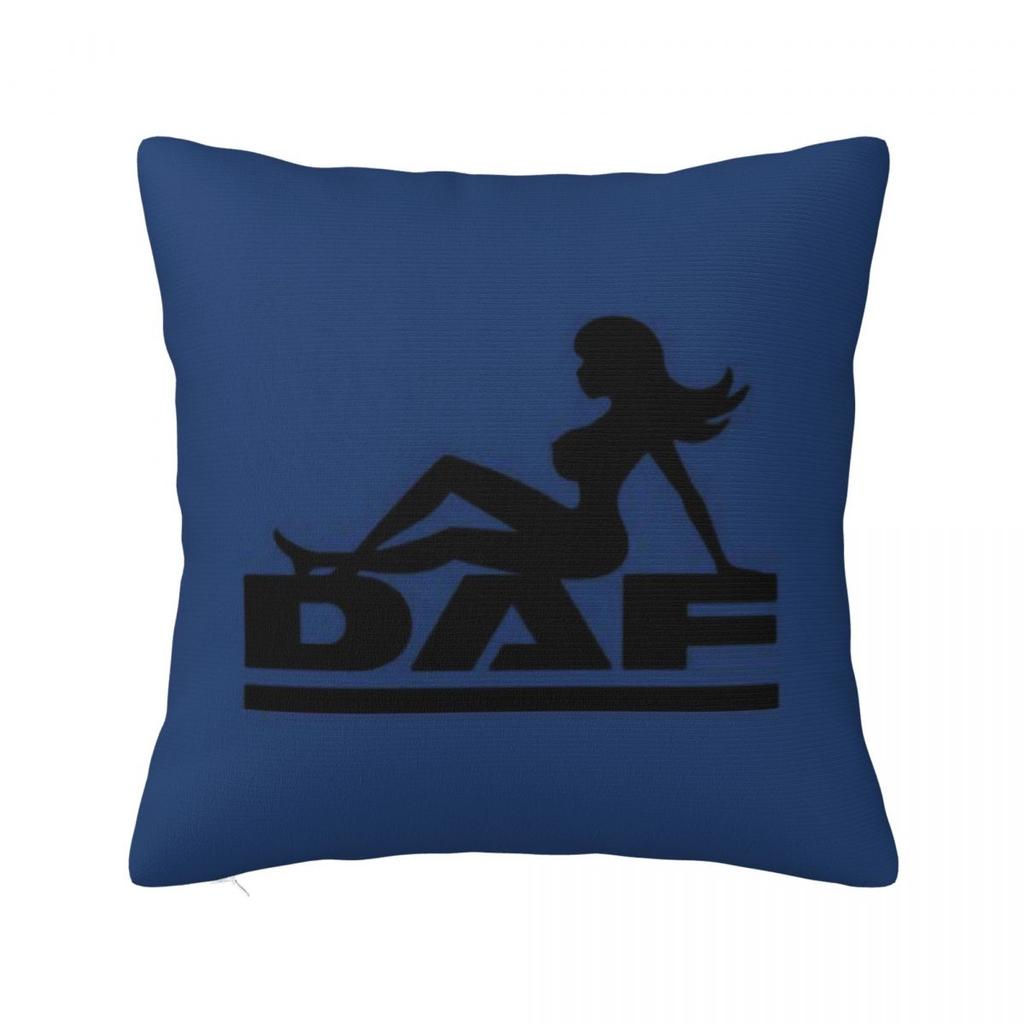 Daf Truck Logo Čtvercový povlak na polštář Potah na polštář Povlak na polštář Dekorační polštář pro Domov Ložnici Auto