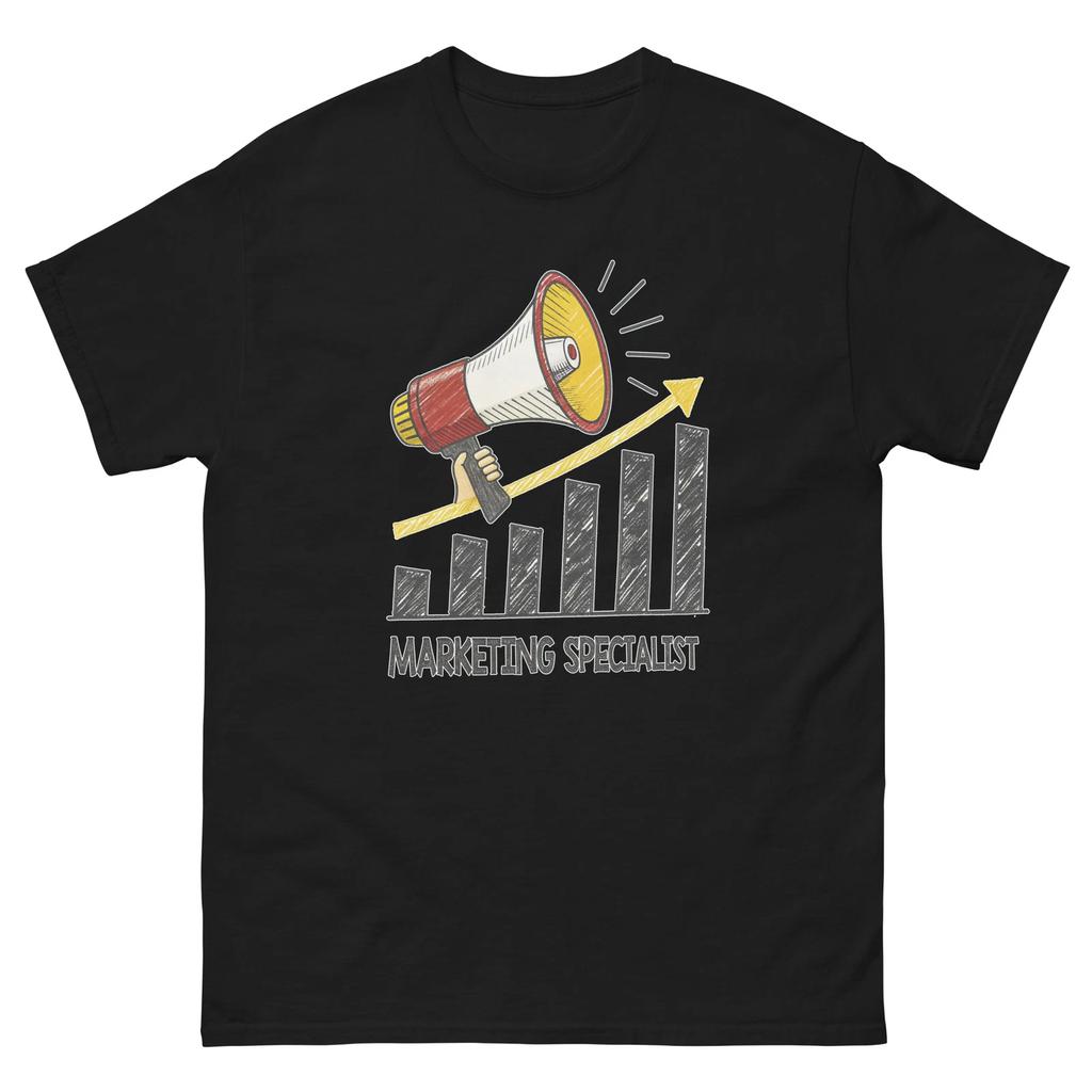 Marketing Spezialist Beruf Job Professionelles T-Shirt