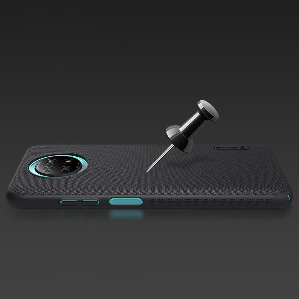 Nillkin Enhanced Frosted Shield Case for Xiaomi Redmi Note 9T 5G - Black