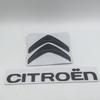 1pcs 3D metal for Citroen Car letters Front Hood Emblem Bonnet Sticker Rear tail Trunk Badge Decal Styling auto accessories